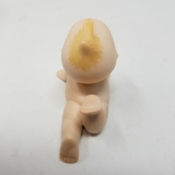 Vintage Kewpie Doll Figurine Lefton Japan Sad Face Baby Bisque Porcelain 60s - Picture 5 of 9